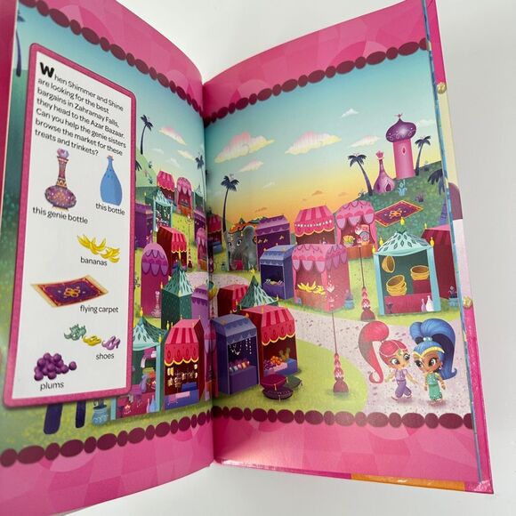 2/$6 Nickelodeon Shimmer and Shine Little Look and Find book (Hardcover) - Picture 2 of 9